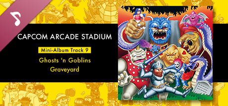 Capcom Arcade Stadium: Mini-Album Track 9 - Ghosts 'n Goblins - Graveyard cover art