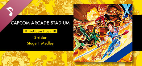 Capcom Arcade Stadium: Mini-Album Track 10 - Strider - Stage 1 Medley