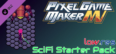 Pixel Game Maker MV - low.res Sci Fi Starter Pack cover art