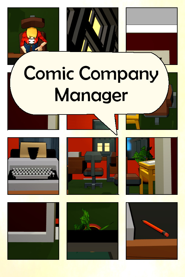 Steam portrait for Comic Company Manager.