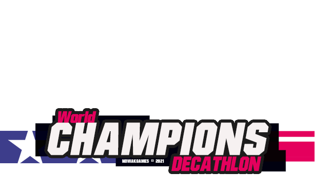 World CHAMPIONS: Decathlon Logo