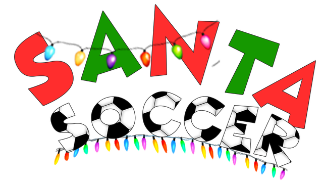 Santa Soccer Logo