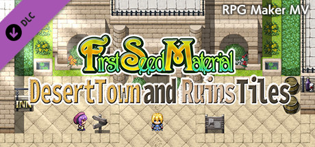 RPG Maker MV - FSM - Desert Town and Ruins Tiles cover art