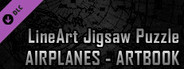 LineArt Jigsaw Puzzle - Airplanes ArtBook