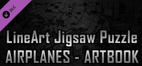 LineArt Jigsaw Puzzle - Airplanes ArtBook