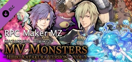 RPG Maker MZ - Hibiki Katakura MV Monsters Vol.3 cover art