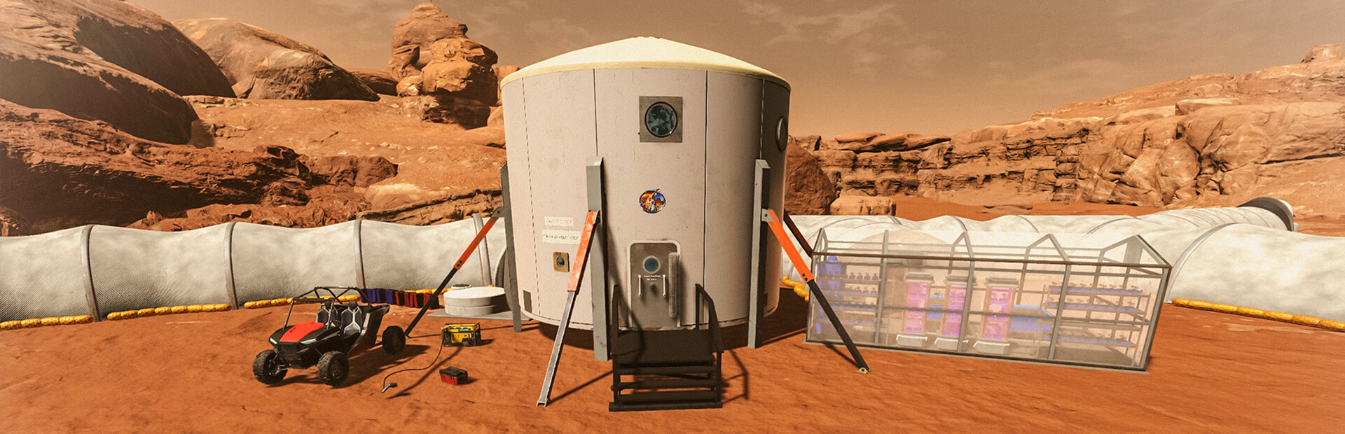 MarsVR: Mars Desert Research Station VR