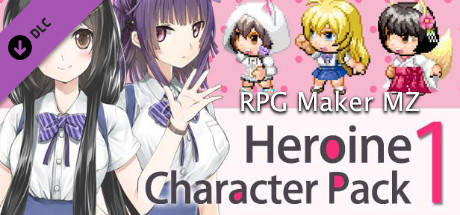 RPG Maker MZ - Heroine Character Pack 1 cover art