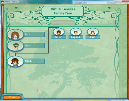 Virtual Families requirements