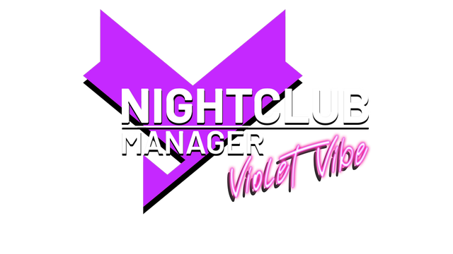 Nightclub Manager: Violet Vibe Logo