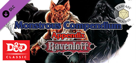Fantasy Grounds - D&D Classics: MC10 Monstrous Compendium Ravenloft Appendix (2E) cover art