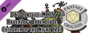 Fantasy Grounds - MC15 Monstrous Compendium Ravenloft Appendix II: Children of the Night (2E)