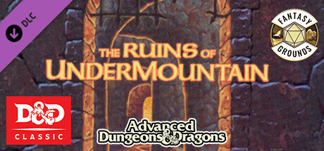 Fantasy Grounds - D&D Classics: The Ruins of Undermountain (2E) cover art