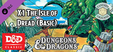 Fantasy Grounds - D&D Classics: X1 The Isle of Dread (Basic) cover art