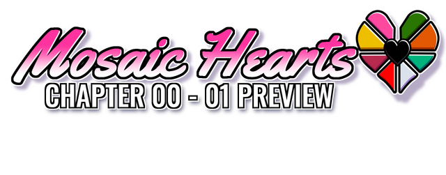Mosaic Hearts Preview (Chap 00 - 01) Logo