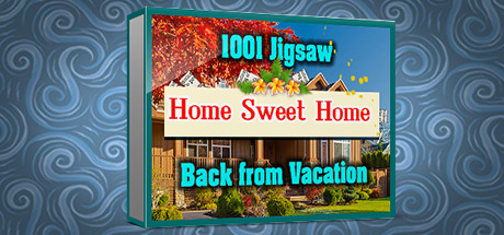 1001 Jigsaw. Home Sweet Home. Back from Vacation cover art