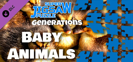 Super Jigsaw Puzzle: Generations - Baby Animals cover art