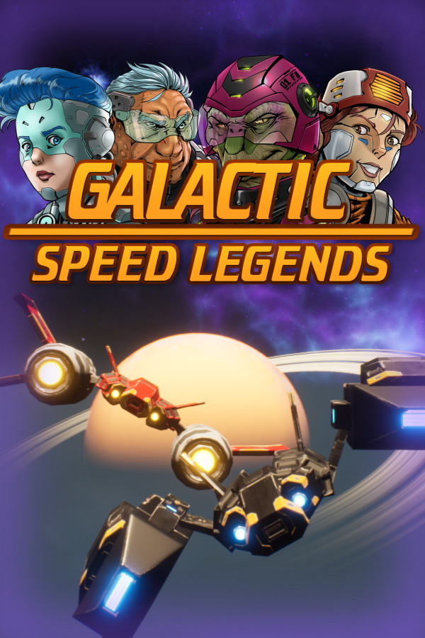 Steam portrait for Galactic Speed Legends.