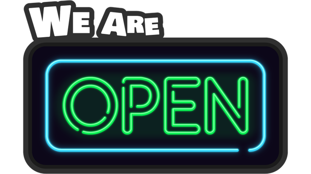 We Are Open Logo