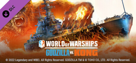 World of Warships × Godzilla vs. Kong: Team Kong cover art