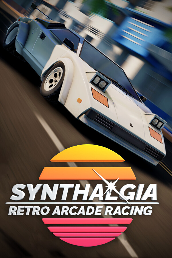 Steam portrait for SYNTHALGIA: Retro Arcade Racing.