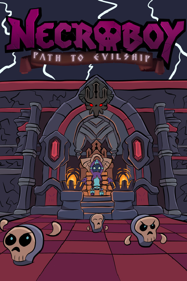 Steam portrait for NecroBoy : Path to Evilship.