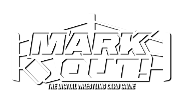 Mark Out! The Wrestling Card Game Logo