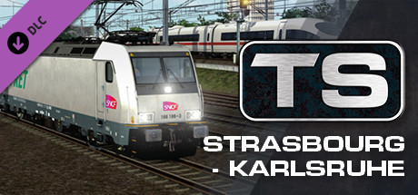 Train Simulator: Bahnstrecke Strasbourg - Karlsruhe Route Add-On cover art