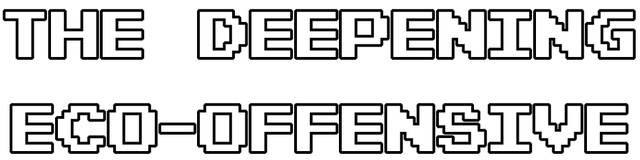 The Deepening: Eco-Offensive Logo