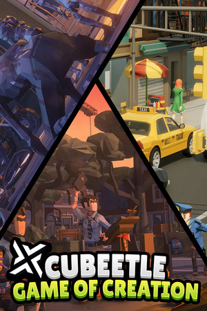 Cubeetle - Game of creation poster image on Steam Backlog