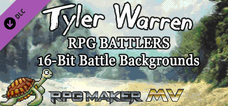 RPG Maker MV - Tyler Warren RPG Battlers - 16 Bit Battle Backgrounds cover art