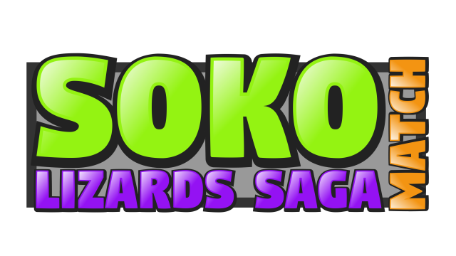 SokoMatch: Lizard Saga Logo