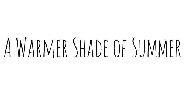 A Warmer Shade of Summer Logo