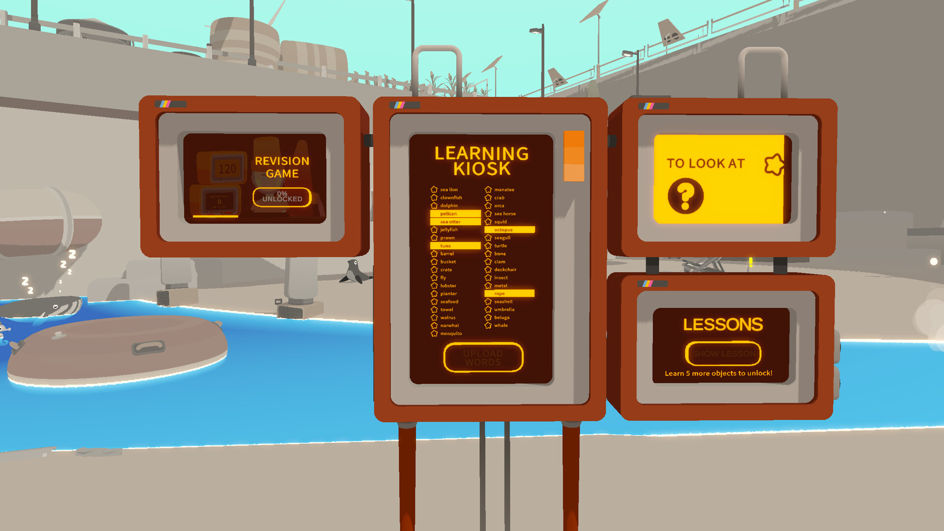 Oculus Quest 游戏《名词小镇：VR语言学习》Noun Town: VR Language Learning