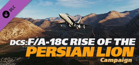 DCS: F/A-18C Rise of the Persian Lion Campaign cover art