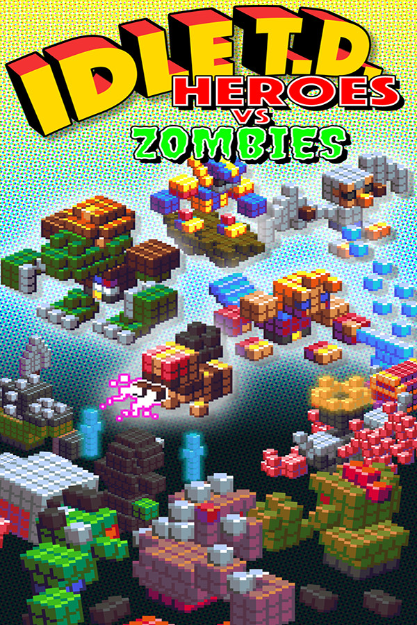 Steam portrait for Idle TD: Heroes vs Zombies.