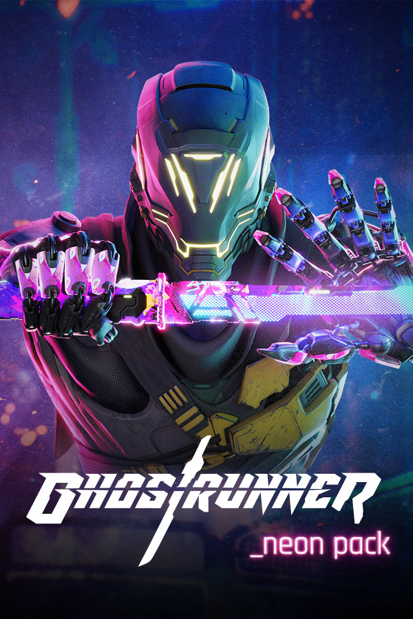 Steam portrait for Ghostrunner - Neon Pack.