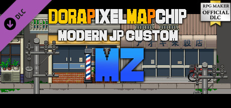 RPG Maker MZ - DorapixelMapChips - Modern JP Custom cover art