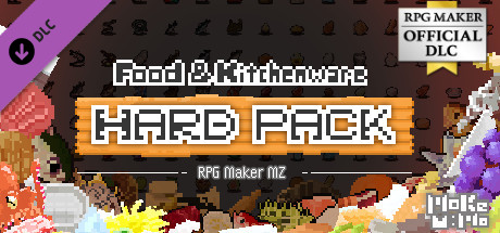 RPG Maker MZ - Food and Kitchenware Hard Pack cover art