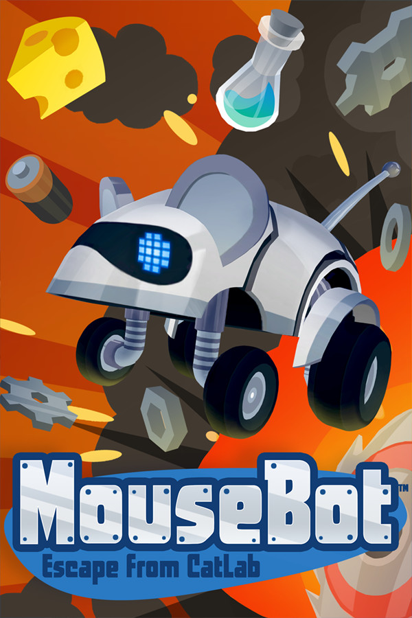 Steam portrait for MouseBot: Escape from CatLab.