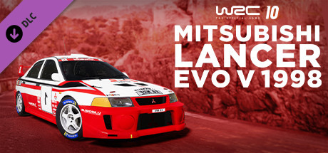WRC 10 Mitsubishi Lancer Evo V 1998 cover art