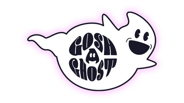 Gosh A Ghost Logo