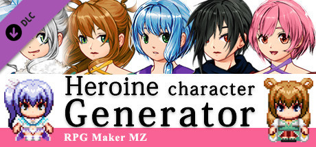 RPG Maker MZ - Heroine Character Generator for MZ cover art
