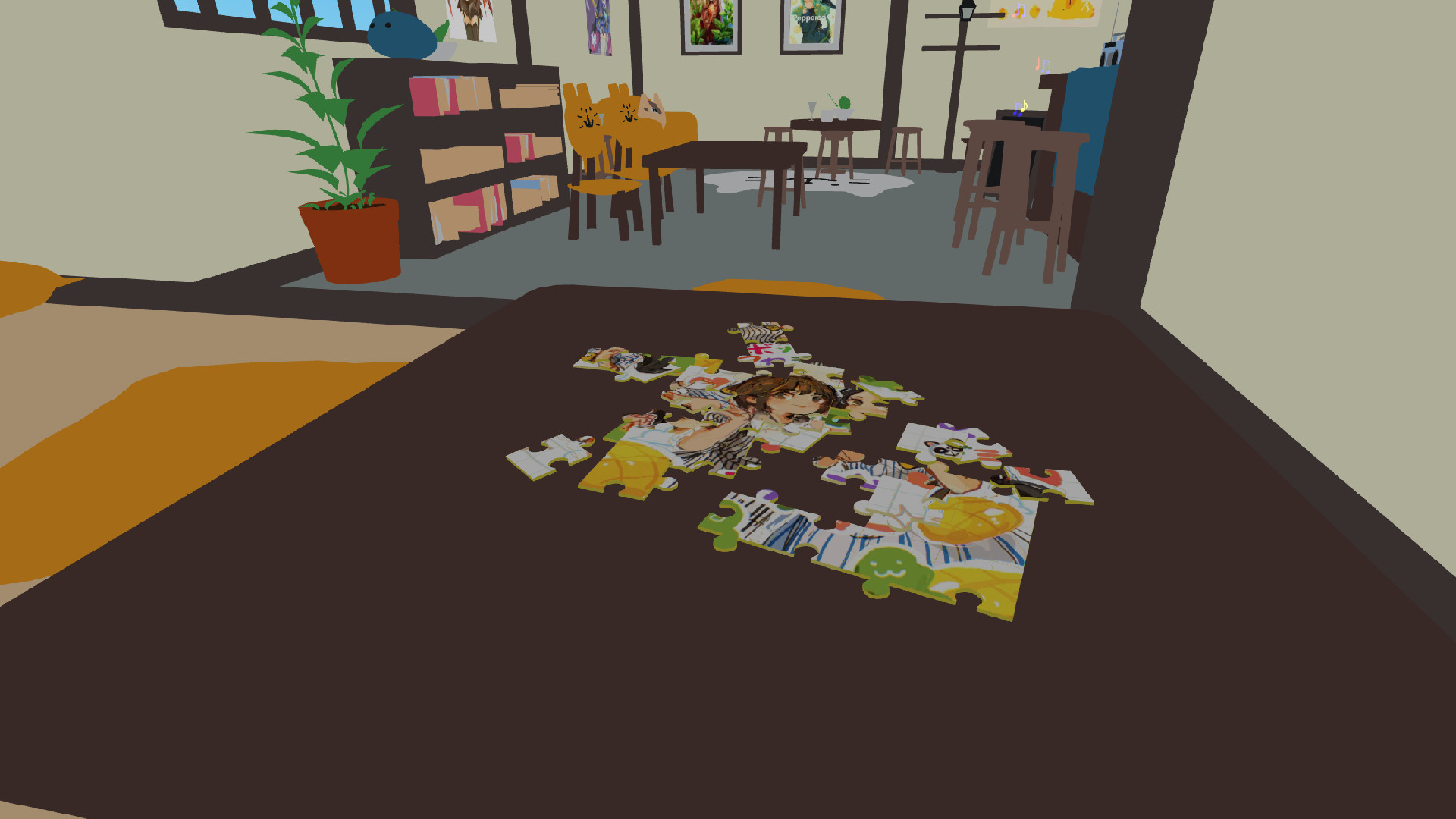 Oculus Quest 游戏《拼图咖啡馆 VR》Puzzle Cafe VR