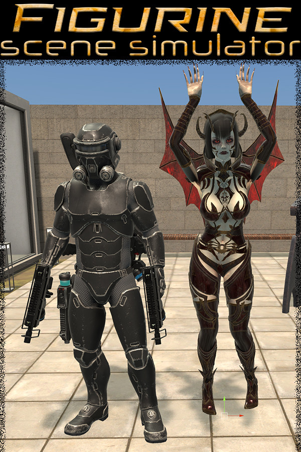 Steam portrait for Figurine Scene Simulator.