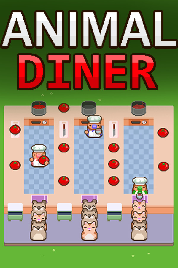 Steam portrait for Animal Diner.