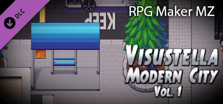 RPG Maker MZ - Visustella Modern City Vol 1 cover art