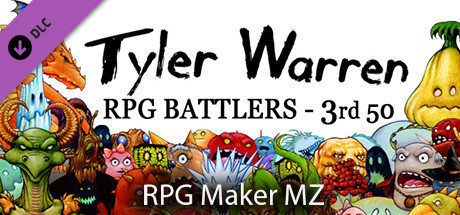 RPG Maker MZ - Tyler Warren RPG Battlers - 3rd 50 cover art