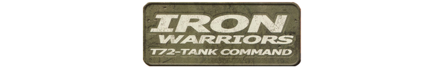 Iron Warriors: T - 72 Tank Command  Logo