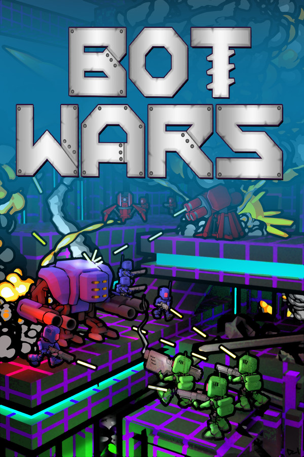 Steam portrait for Bot Wars.